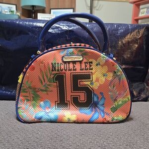 Nicole Lee Floral Print Women's Bag - Multicolor